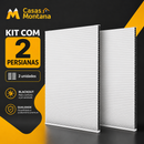 KIT 2 Persiana Plissada Blackout Sem Furos – Fácil Instalação e Ajuste Livre
