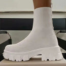 Bota Coturno Feminina Tratorada - UrbanDiva